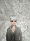 1 8 1 6 Small Head Bjd Short Wig Doll Hair Customized Size Multiple Color  c