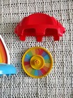 Fisher Price Rainforest Jumperoo Replacement Part Sun Rainbow Tiger  read 