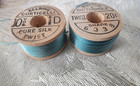 Two Vintage Silk Thread Belding Corticelli Sewing 6338  Fly Fishing Tying