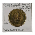 Crescent City  Ca Trade Token  Sons De The Beach Pieces Of Eight Tc-141521