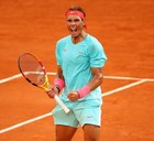 Rare Nike Court Aeroreact Rafa Nadal Bull Logo Green Tennis Shirt Xxl Ci9152-445