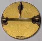 1930s 1940s National Old Trails Road Enameled Pin   Badge - Caldwell Maker Pb