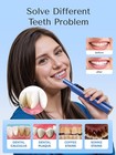Professional Ultrasonic Plaque Remover For Teeth Led Light Ipx6 Waterproof Usb