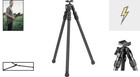 Tripod Carbon Fiber 58 3 In Adjustable 360 Degree Ball Head Quick Release Plate