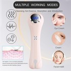 Hoercaal Facial Cleansing Brush  Ipx7 Waterproof  4 Heads  Pink