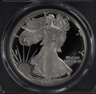 1991-s Proof Silver Eagle Pcgs Pr70dcam Fresh Holder Spot Free Tone Free Coin