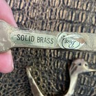 Vintage Price Solid Brass 4 3 4  Mcm Duck Wall   Coat Hooks - Set Of 2