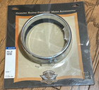 New Oem Harley Davidson 5-3 4  Chrome Cover Frenched Head Light Lamp Trim Ring