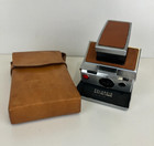 Vintage Polaroid Sx-70 Land Camera W  Leather Case - Untested