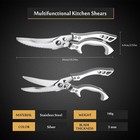 Kitchen Bone Scissor Kitchen Poultry Shears Food Stainless Steel Heavy Duty
