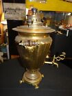 Antique Imperial Russian Brass Samovar Circa Late 19th Century Tula