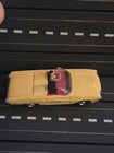 Vintage Aurora Thunderjet T-jet 1963 Ford Thunderbird Yellow Slot Car 1355 Works