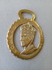 Vintage Brass Metal Horse Harness Bridle Medallion Edward Viii 1936
