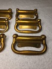 Clipper Ship High Boy Dresser Chest Brass Drawer Bail Pullskbc N6005 3 centers