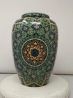 Persian Mosaic Cremation Urn For Human Ashes - Adult Large 190 Cu in   Bag