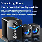Wired Computer Speakers Subwoofer Stereo Bass Sound 3 5mm Usb For Desktop Laptop