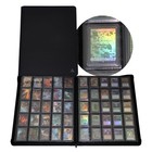 25-pocket Card Binder Album For 3 x4  Top Loaders  Holds 1000 Cards - Black
