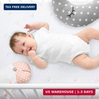 Crib Mattress Protector Sheets Fitted Waterproof Crib Mattress Pad Cover  Noisel