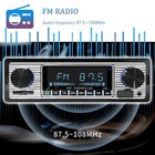 1 Din Car Stereo Mp3 Fm Bluetooth Usb Aux Player   12v In-dash Fit Pioneer Style