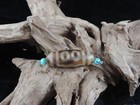 Ancient Tibetan Old Agate Dzi Bead Amulet For Pendant Energy Gzi Beads F
