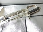 Vintage Us Army M1902 Infantry Officer   s Saber Ornate 31 5 nickel Blade   Sheath
