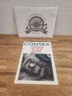 Lot Of 3 Vintage Contax Camera Brochures  137 Ma Quartz  159mm  Real Time System