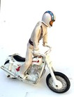Vintage Original 1970s Evel Knievel Stunt Cycle And Action Figure