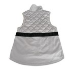 Nike Aerolayer Quilted Vest Size S Womens Gray Running Full Zip
