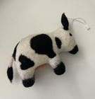 100  Wool Felt Vintage Cow All Natural Long Lasting Christmas Ornament 6   