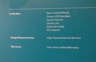 Ooma Retro Kettle Phone Bundle W  Telo Air   Linx Wireless Voip Black