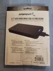 Sabrent Usb 3 0 To 2 5 Sata Ssd Hard Drive Enclosure Black Ec-uasp