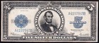 Mid-grade 1923  5 Lincoln  porthole  Silver Certificate  Free Shipping  A4197845