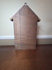 Vintage Collectible Thimble Lot  Wooden Wall Display Case  Porcelain   Metal