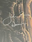 Lotr Fellowship Ring Cast Signed 24x37 Poster Ian Mckellen Christopher Lee Coa