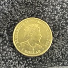 2020 Australian Colour Green  1 One Dollar Donation Jc Initials Rare For Charity