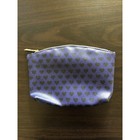 Euc Ipsy Purple Glam Bag With Black Hearts November 2018 Makeup Bag 5  X 7 25 