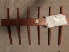 Rejuvenation Brendon Farrell Fin Hook Rack-walnut-6 Fin-open Box