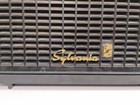 Vtg Sylvania Radio Mid Century Radio Tube Radio 1959 Model 1107 Bakelite
