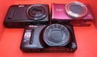 Lot 3 Camera Digital Canon Sx200 Nikon S9500 Panasonic Lumix Dmc-tz57 For Parts