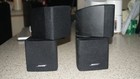 Pair  Bose Acoustimass Double Cube Speakers  black  Set Of 2 Two