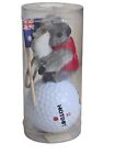 Koala Bear Clip On Key Chain Hugger Gripper Figure  i Love Australia  -golf Ball