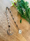 Hecate Dark Goddess Rosary -wicca Pagan Witch Book Of Shadows - Quartz