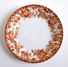 Vintage Embassy Ware Fondeville Rust Floral Imari Vegetable Bowl Rare england 8   