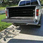 For 2009-2014 Ford F150 Tailgate Top Protector Spoiler Cover Moulding Cap Black