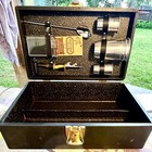 Vtg Mcm Ever-wear The Original Trav-l-bar Case Lock   Key Good Condition 