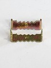 Nailess Sawtooth Picture Frame Hangers 1    Brass Plated  Free Shipping  Qty  50