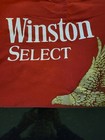 90   s Vintage Winston Select Cigarettes Pocket Tshirt Eagle Single Stitch Red