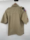 Boy Scouts Bsa Cub Scout Uniform Shirt 100  Nylon Youth Large