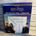 New  Harry Potter Word Search  Quips  Quotes  And Coloring Book  paperback 