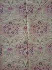 Stunning Vintage antique Chinoiserie  Oriental Fabric Embroidered 54  Wide X70 